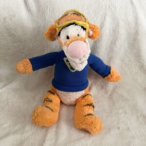 Disney Store Stamped Tigger Super Sleuth 18” Plush Winnie The Pooh Friends